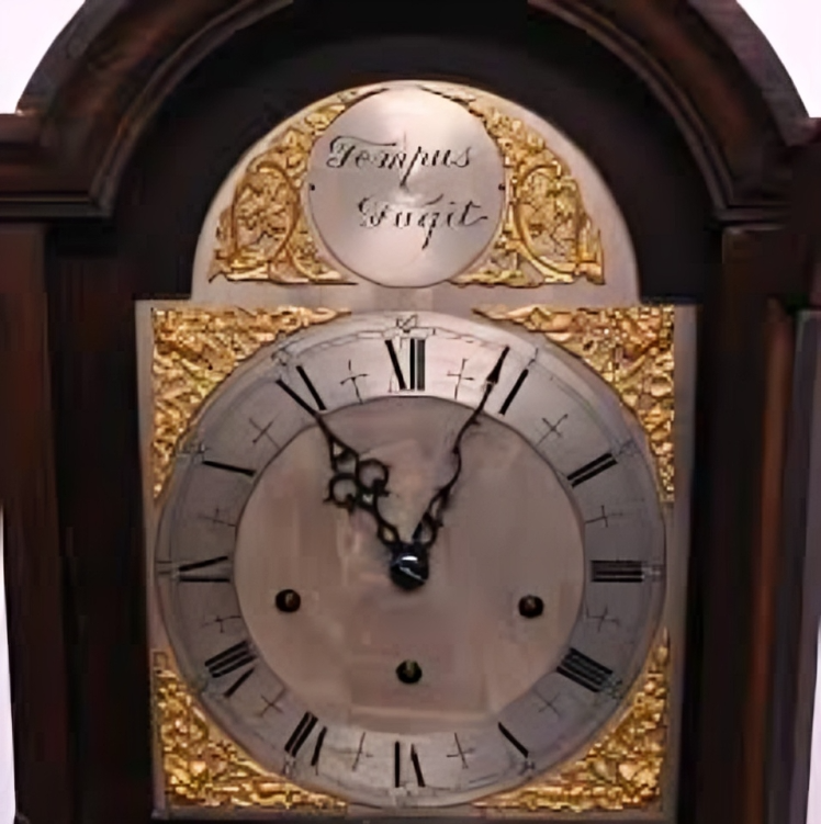 Tempus Fugit Standuhr